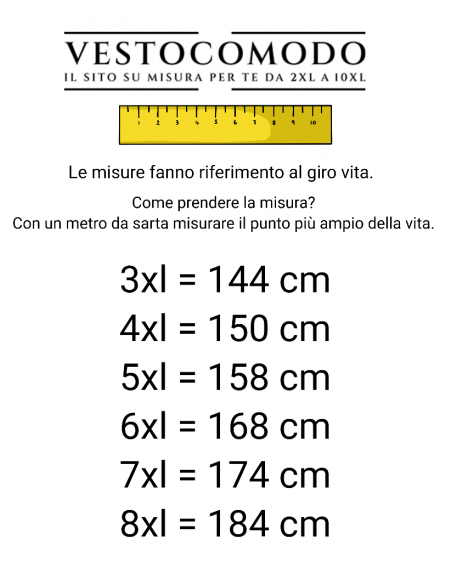 Cardigan Mezza Zip Ultima Taglia 5XL