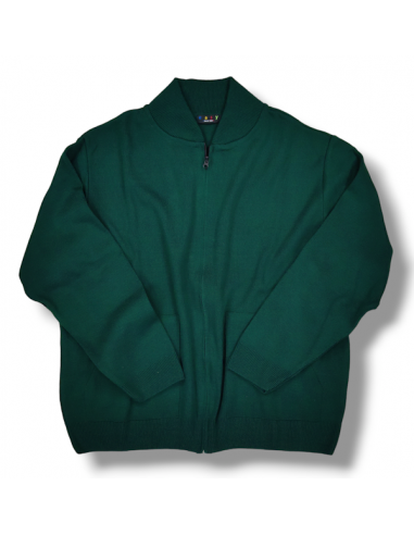 Cardigan Zip Intera Dalla 5XL alla 7XL