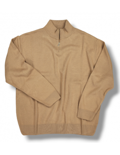 Cardigan Mezza Zip Ultima Taglia 4XL