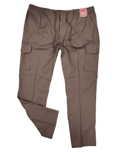Pantalaccio Cargo 100% Cot. | Moro | Dalla 3XL alla 7XL