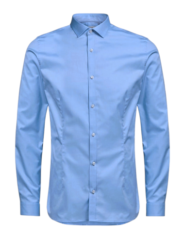 Camicia Stretch Azzurra  Dalla 3XL alla 8XL
