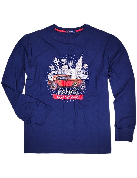 Maglia | Blu | Dalla 3XL alla 10XL