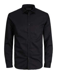 Camicia Stretch | Nero | Dalla 3XL alla 8XL