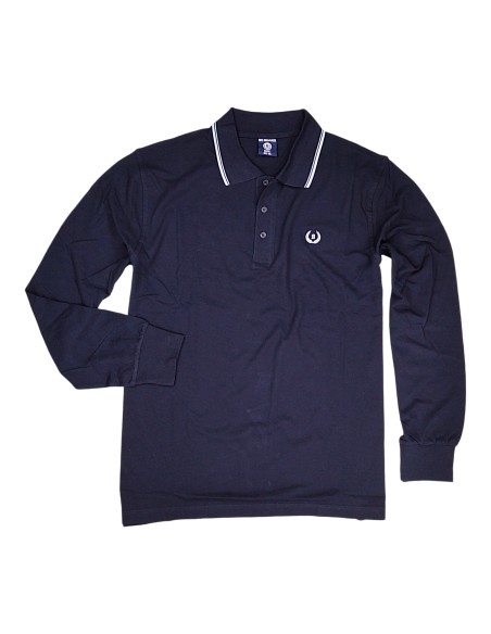 Polo Caldo Cotone | Blu | Dalla 3XL alla 9XL