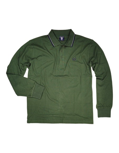 Polo Caldo Cotone | Verde | Dalla 3XL alla 6XL