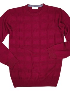 Maglia Lana Merinos Quadroni Da 3XL a 7XL