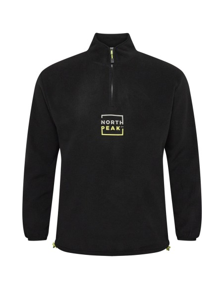 Felpa Pail Rasato Mezza Zip Ultime Taglie 4XL e 8XL