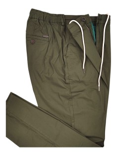 Pantalone Puro Cotone con Elastico in Vita Da 3XL a 10XL