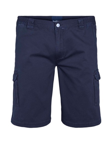 Bermuda Cargo 100%Cot. Elastico Vita Ultimo Capo 6XL