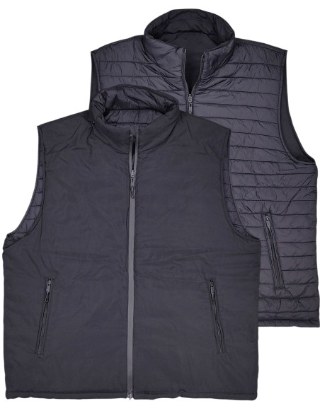 Smanicato Reversibile 2 in 1 Nero : Dalla 3XL alla 8XL