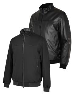 Giacca Ecopelle Reversibile 2 in 1 Ultimo Capo 3XL