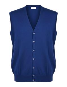 Gilet Lana Merinos Con Bottoni Dalla 3XL alla 7XL