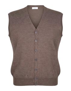 Gilet Lana Merinos Con Bottoni Dalla 3XL alla 7XL