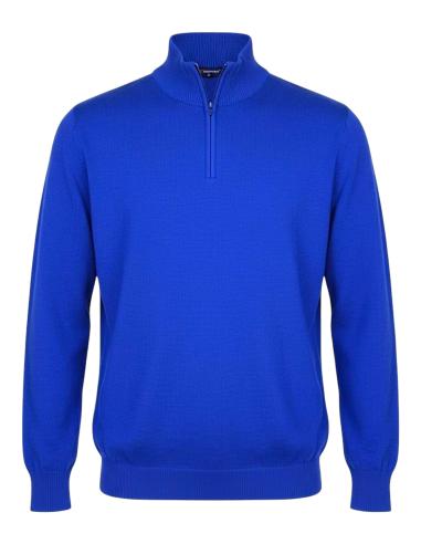Cardigan Lana Mezza Zip Dalla 3XL alla 8XL