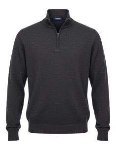 Cardigan Lana Mezza Zip Dalla 3XL alla 8XL