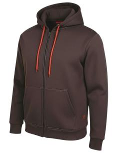Felpa Zip Intera e Cappuccio Dalla 3XL alla 10XL