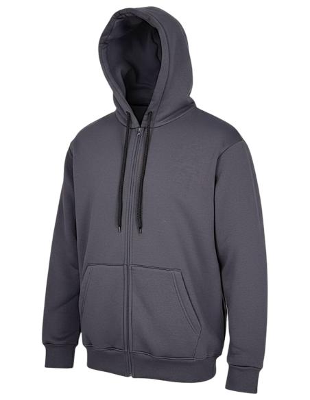 Felpa Zip Intera e Cappuccio Dalla 3XL alla 10XL