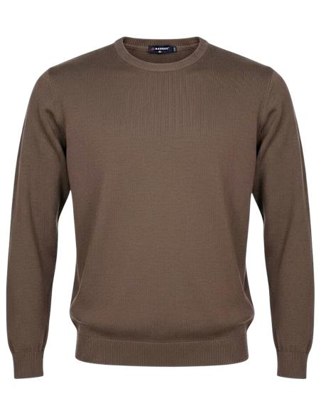 Maglione Girocollo Lana Da 3XL a 8XL
