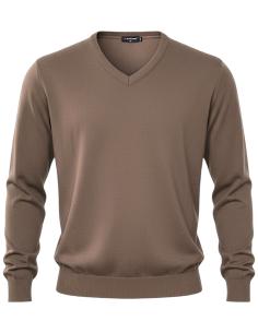 Pullover Scollo a V Lana Da 3XL a 8XL