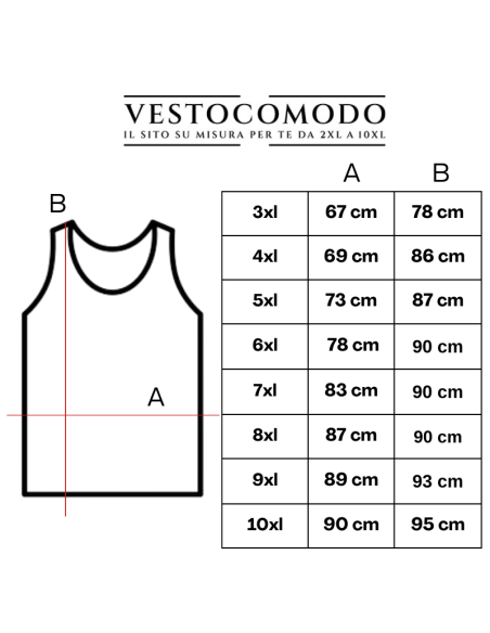 Maglia intima girocollo 100% cotone