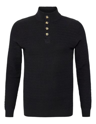 Cardigan Lavorato con Collo Bottoni Dalla 3XL...