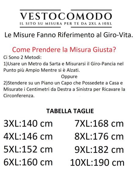 Smanicato Dalla 4XL alla 10XL