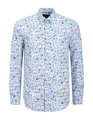 Camicia 100%Cot. Fantasia Da 3XL a 6XL