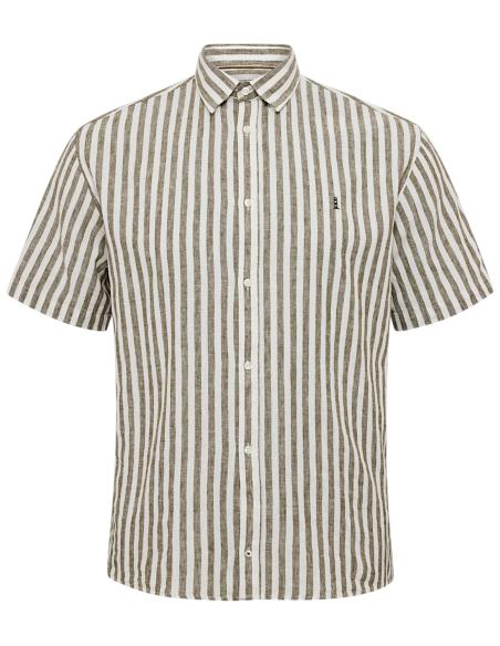 Camicia Lino e Cotone Dalla 3XL alla 8XL