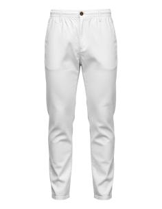 Pantalone in Lino con Elastico in Vita Da 3XL a 10XL