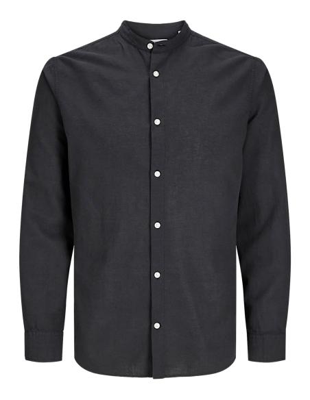 Camicia Coreana in Lino Da 3XL a 8XL