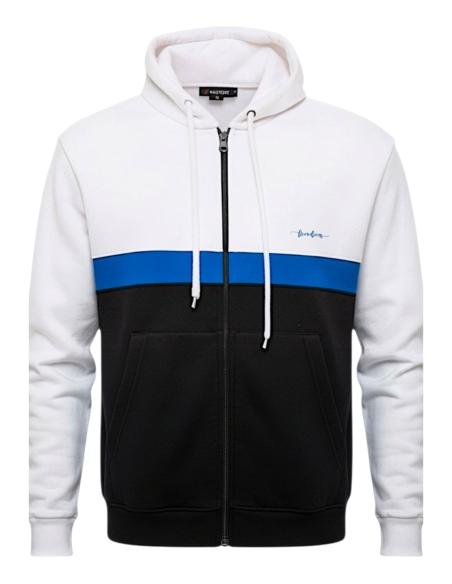 Felpa con Zip Intera e Cappuccio Dalla 3XL alla 10XL