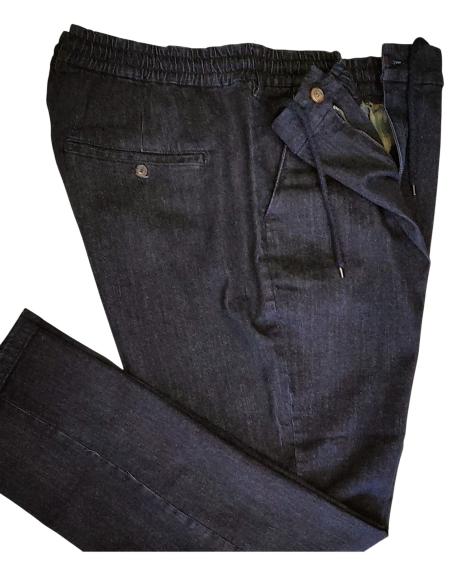 Jeans Con Elastico in Vita Da 3XL a 10XL
