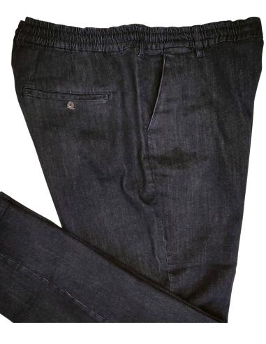 Jeans Con Elastico in Vita Da 3XL a 10XL