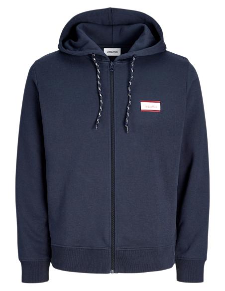 Felpa con Zip Intera e Cappuccio Dalla 3XL alla 8XL