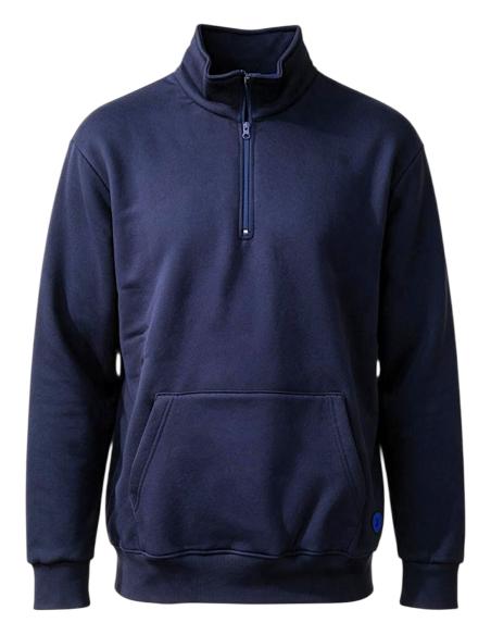 Felpa Mezza Zip Dalla 3XL alla 8XL
