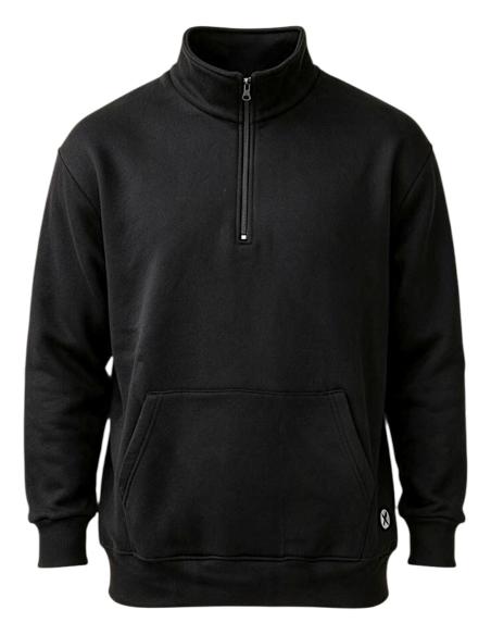 Felpa Mezza Zip Dalla 3XL alla 8XL