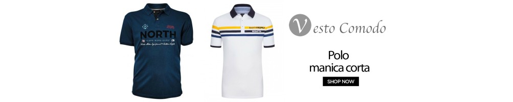 Polo Uomo Manica Corta Taglie Forti| Dalla 3XL alla 10XL